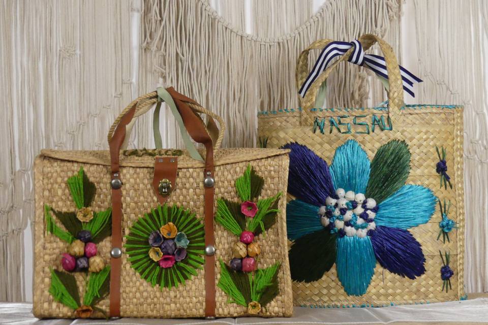 Rental Vintage Straw Bags