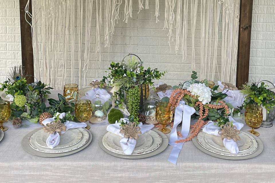 Glam Picnic Home Bridal Shower