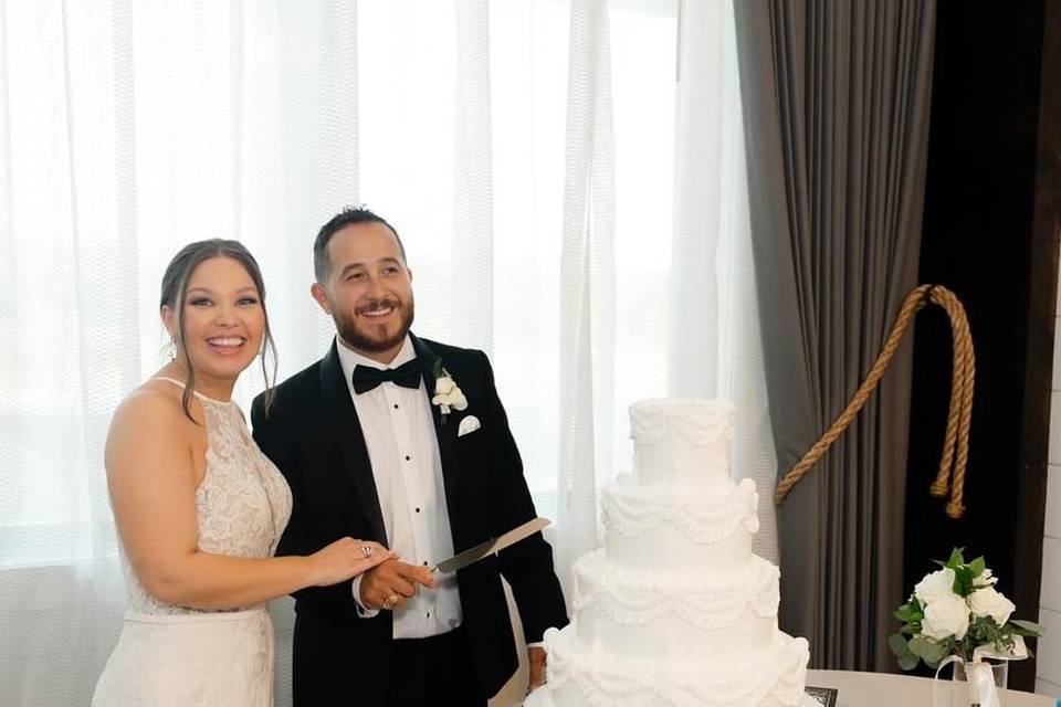 White Wedding Cake