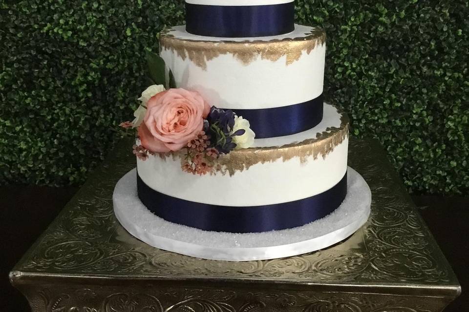 Gold Brush. Kakes by Kathy