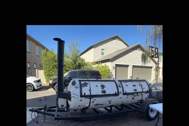 500 gallon offset smoker