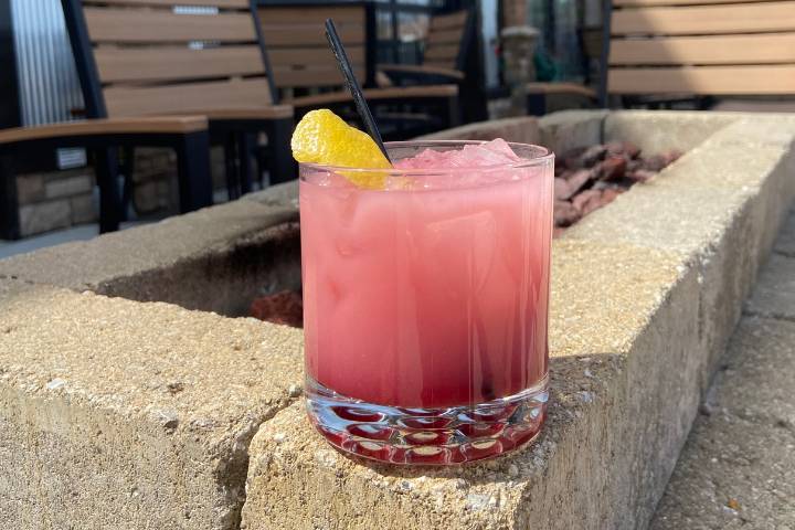Spring cocktail