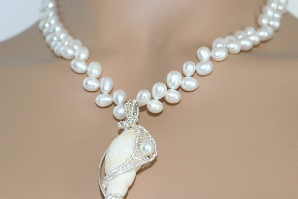 Seaside Bride Necklace