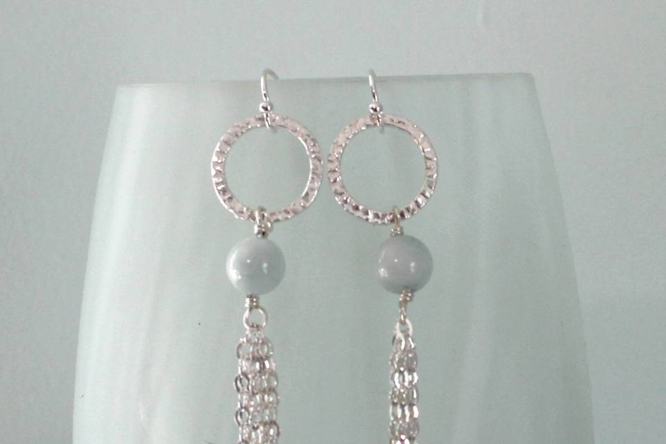 Aquamarine earrings