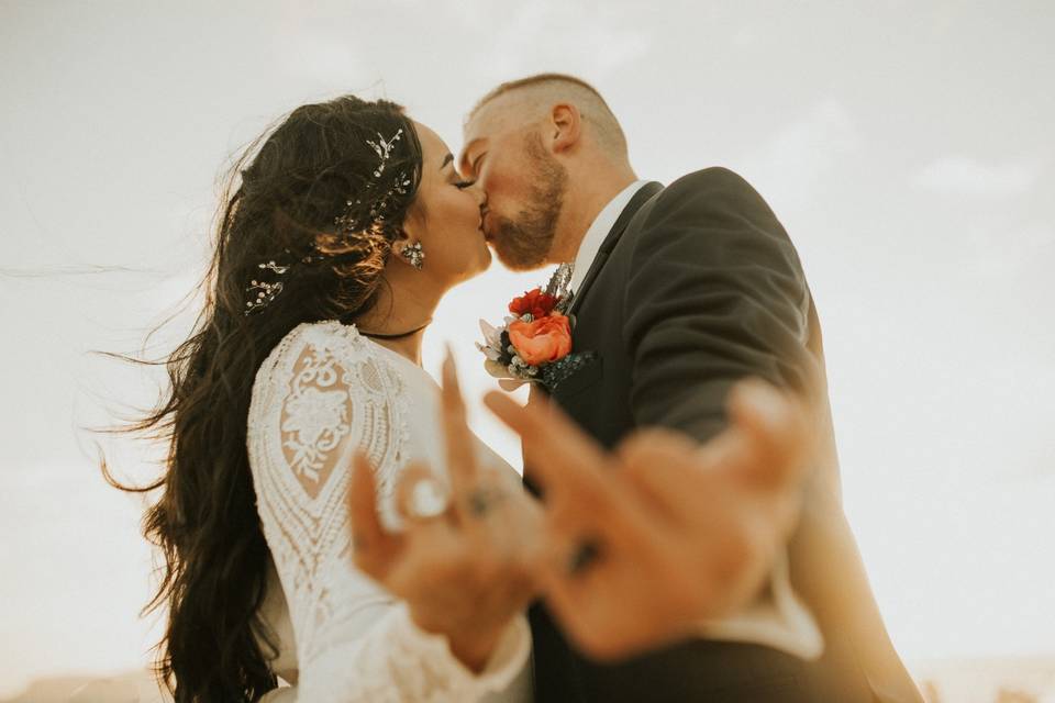 Golden Hour Beach Elopement