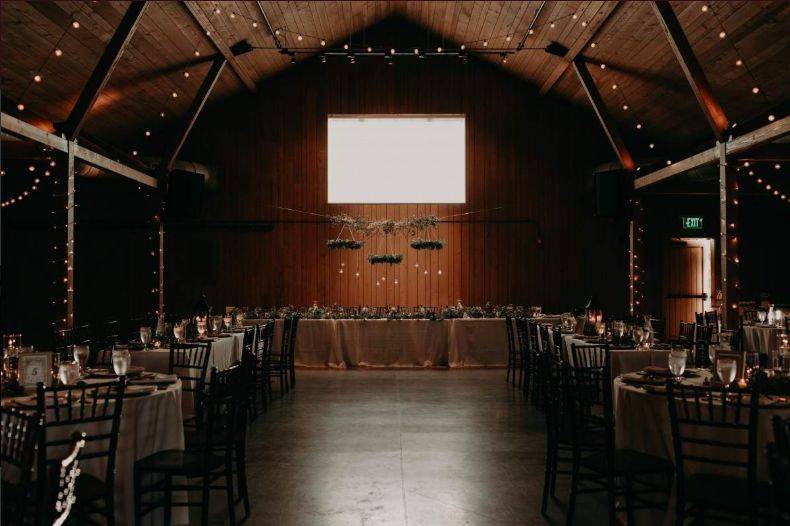 Wedding reception hall