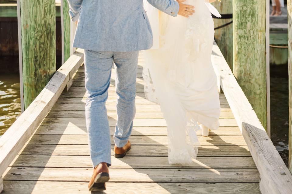 Walking into Flying Bridge