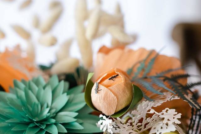 Paper Flower Centerpiece Arrangement & Decoration for Sale Buffalo —  PAPERCRAFT MIRACLES LLC