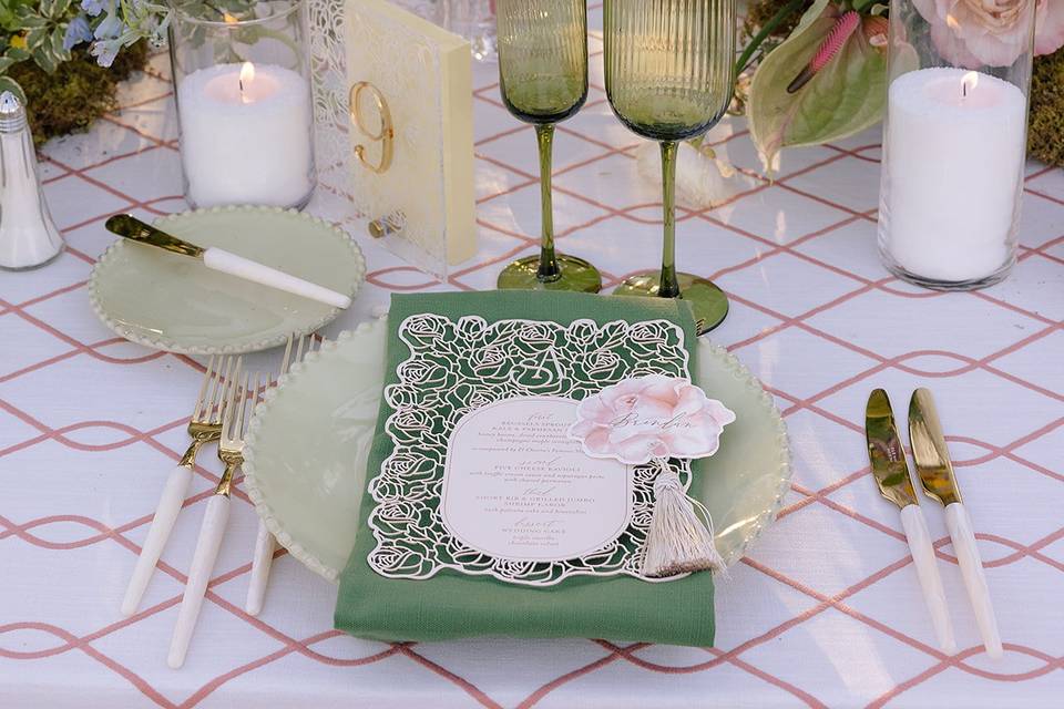 Wedding Tablescape