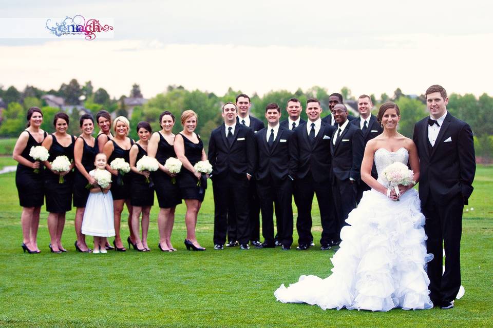 Wedding Party Photo