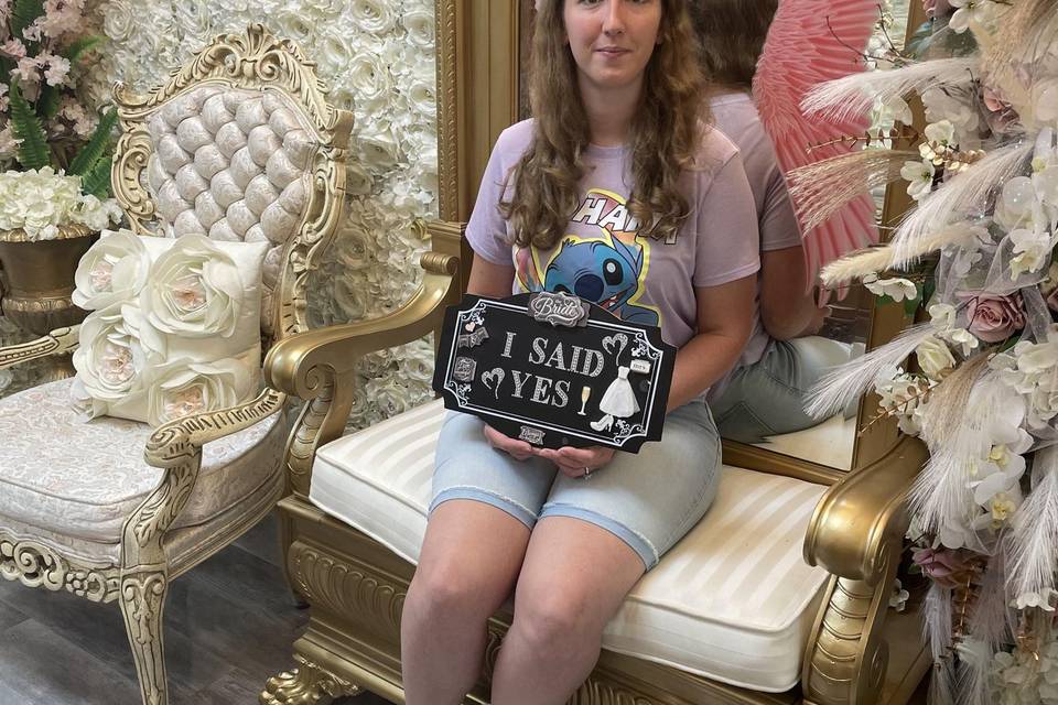 Bride said yes!