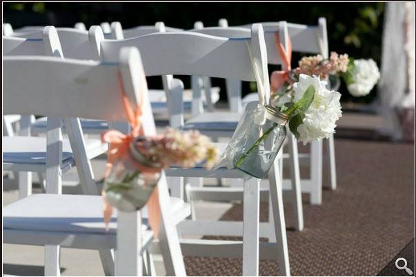 Aisle Floral Decor. Katie & George Vintage Wedding @Los Angeles Private Estate (Henry Chen Photography)