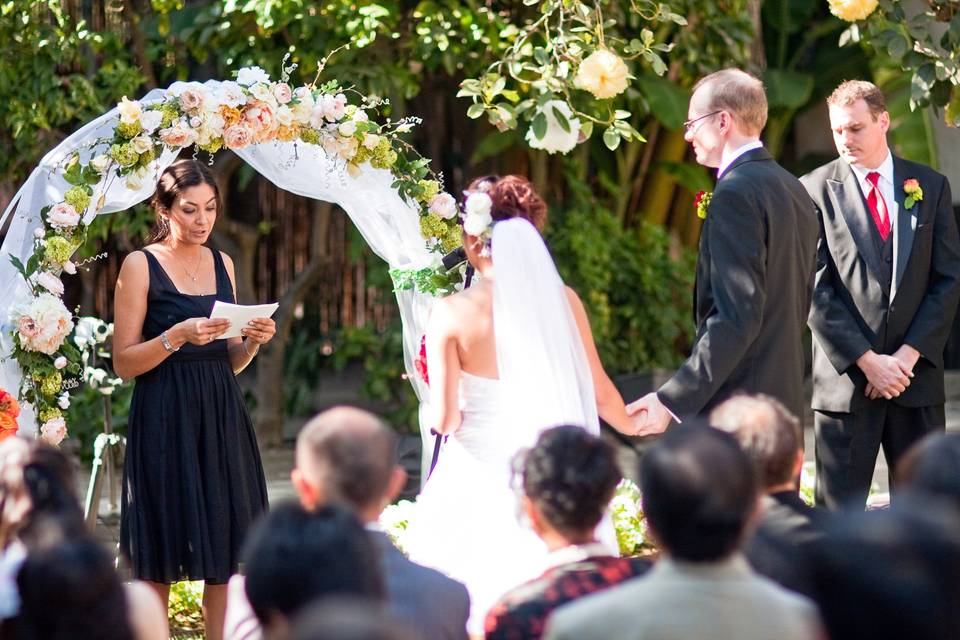 Kelly & Glen Chinese Fusion Wedding @Beverly Hills Private Estate. (Gavin Holt Photography)