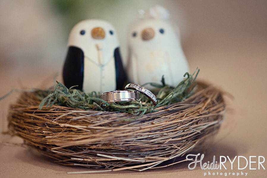 Candlelit Ceremony. Molly & Bret Country Club Wedding @Altadena Town & Country Club (Heidi Ryder Photography)