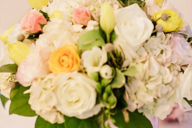 Sweetheart Table with Just Married Chalkboard Sign. Sheena & Keith Beverly Hills Wedding Ceremony @Greystone Mansion (Gavin Farrington Photography)