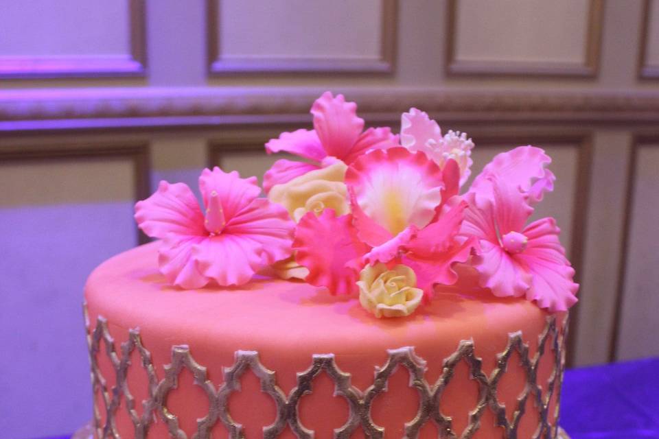 Pink cake