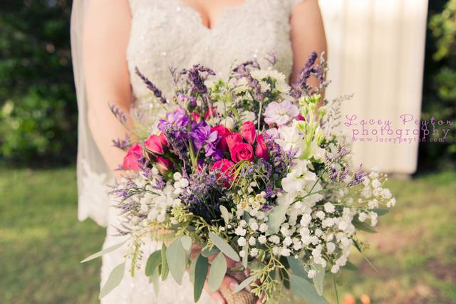 The wedding bouquet