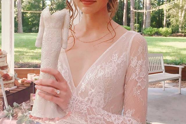 Ceramic Bridal Gown Replicas