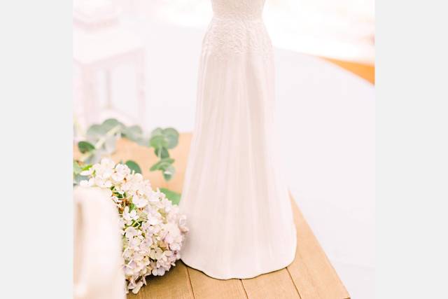 Ceramic Bridal Gown Replicas