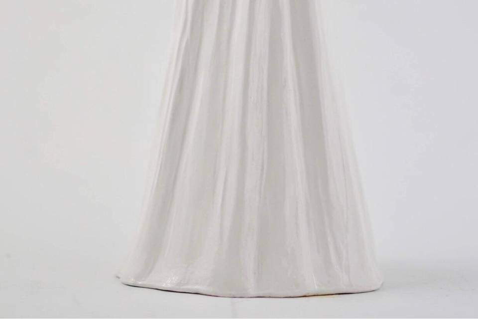 Ceramic Bridal Gown Replicas