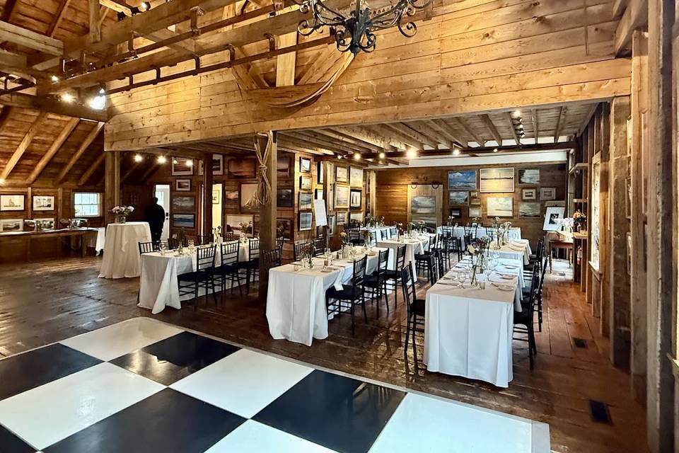 The Barn and Dancefloor