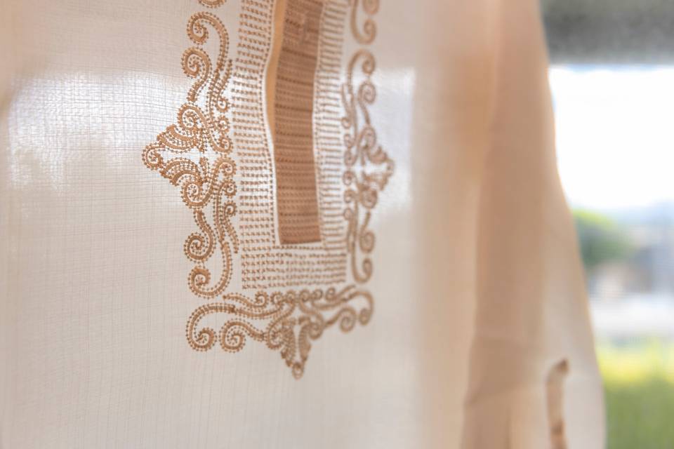 Traditional Filipino groom shirt