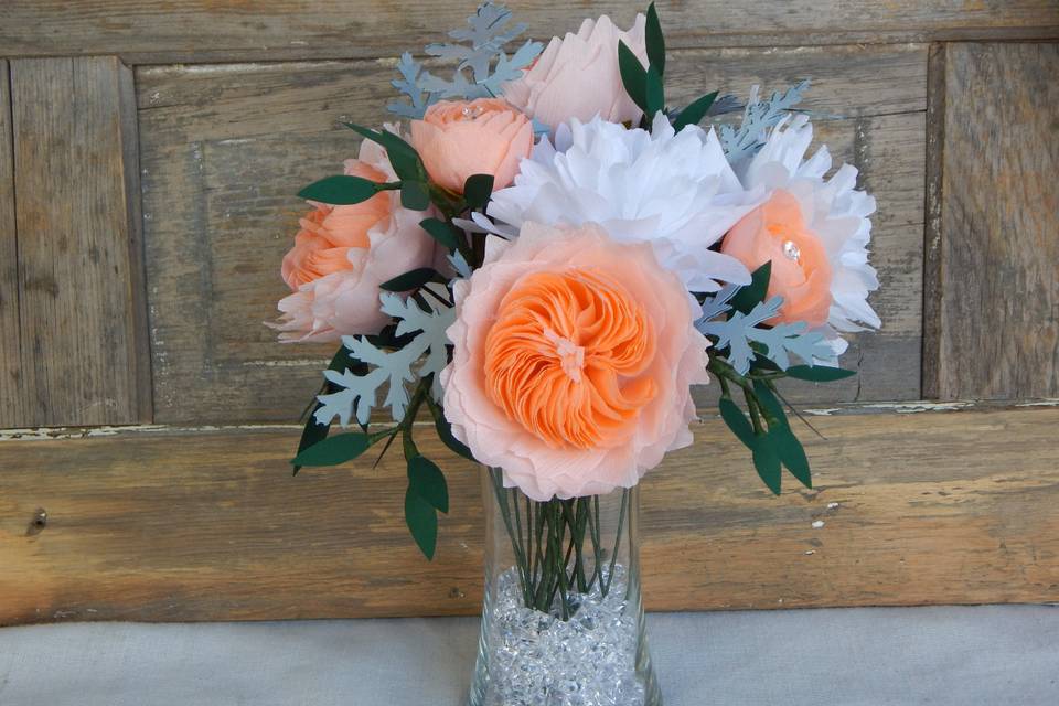 Juliet rose arrangement