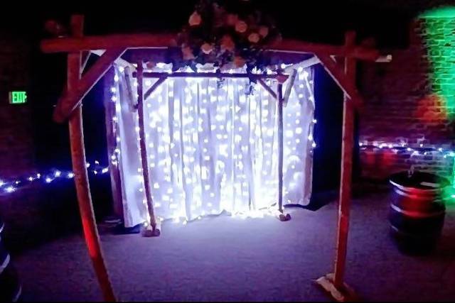 Wedding ceremony arc