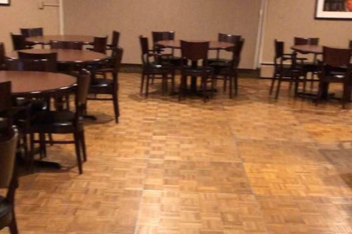 Large dance floor