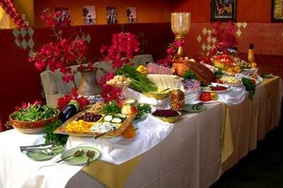 Buffet area