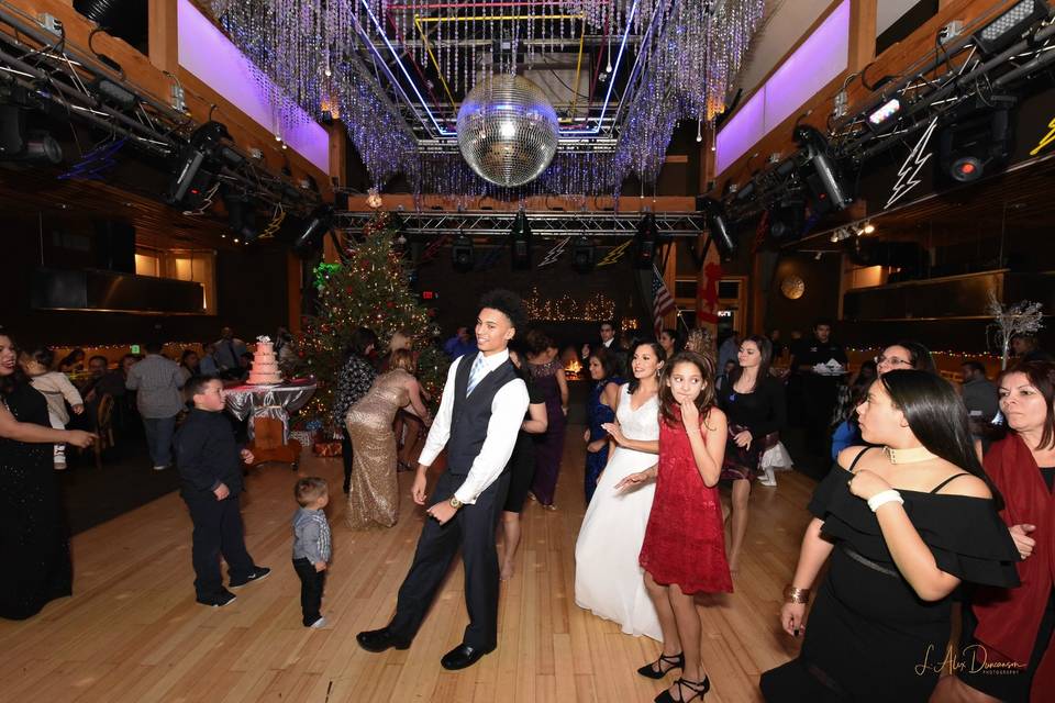 Dance Floor reception