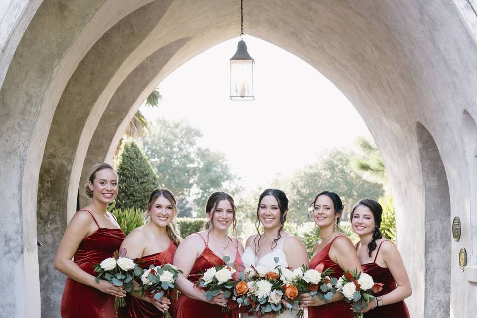 Team bridesmaids