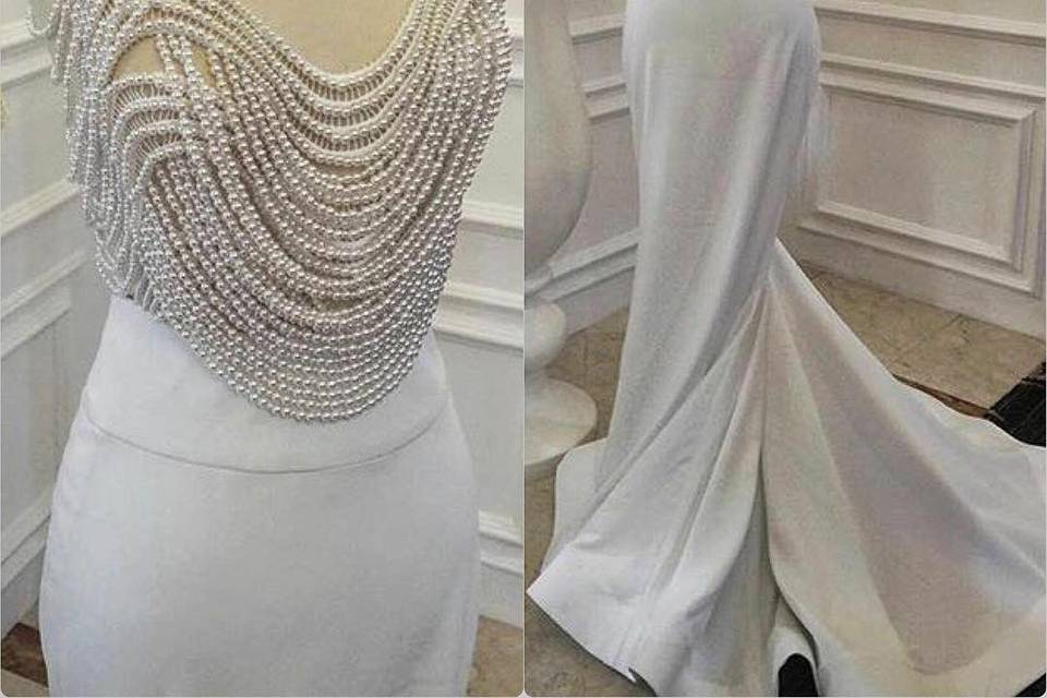 Pearl Wedding Dress