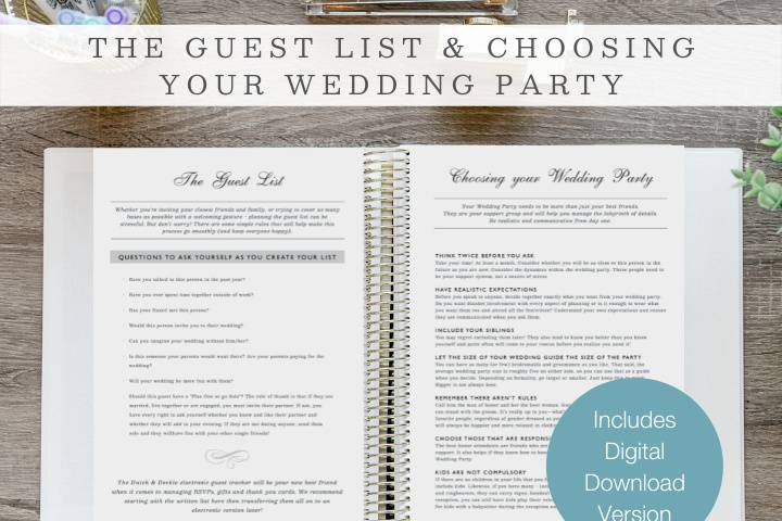 Guest List & Wedding Party