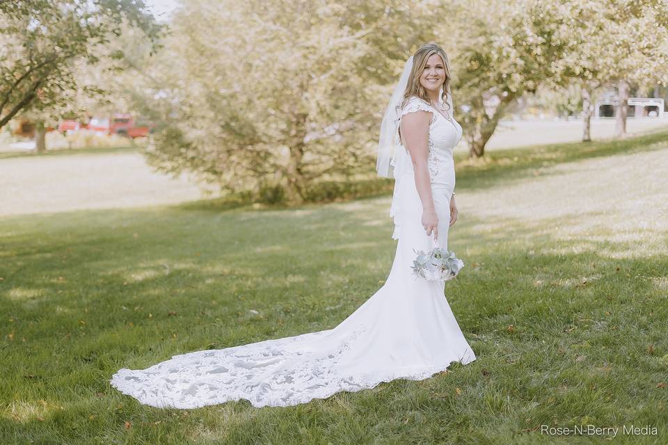 Stunning bride