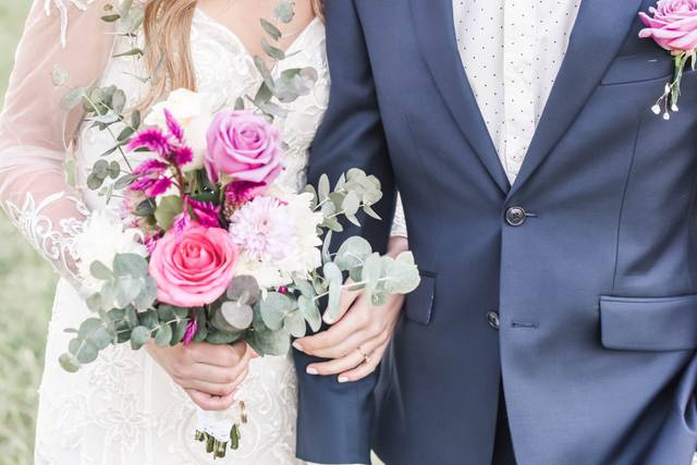 The happy couple - Erika Melson Photography