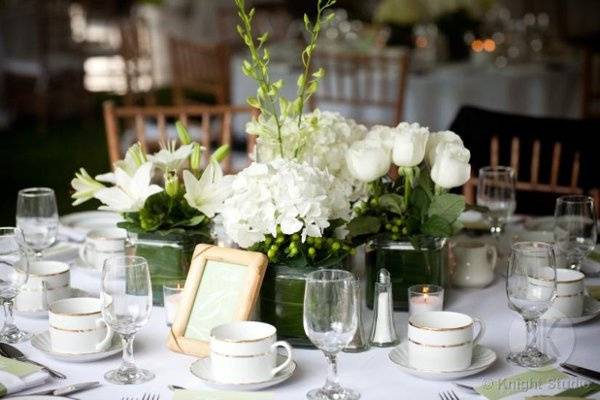 Dining table setup