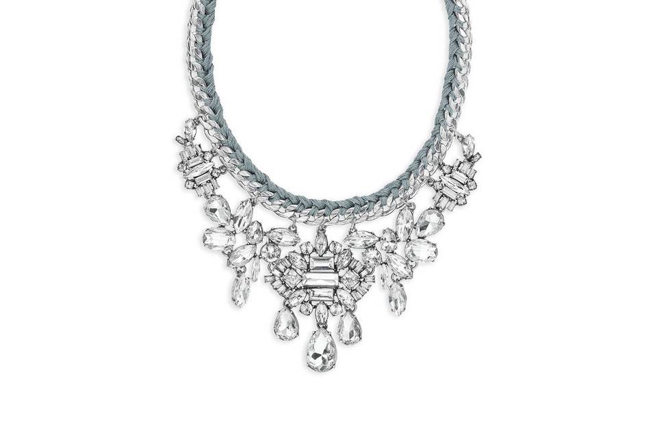 The Crystal Cluster Drama necklace.