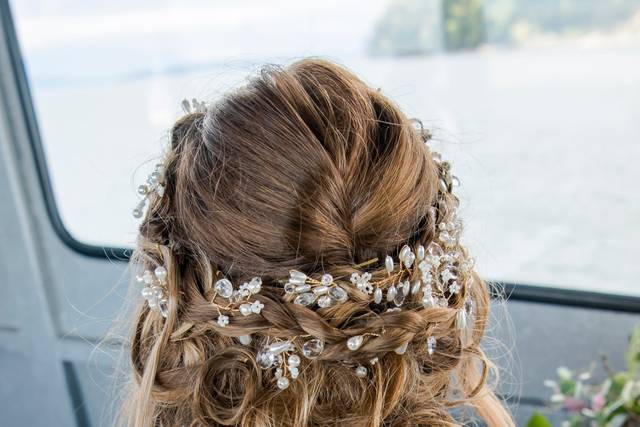 Wedding updo