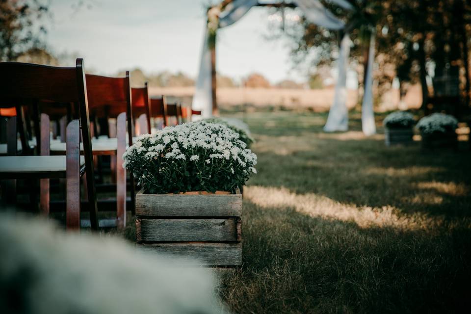 A view from the aisle