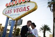 Wedding at the Vegas Sign