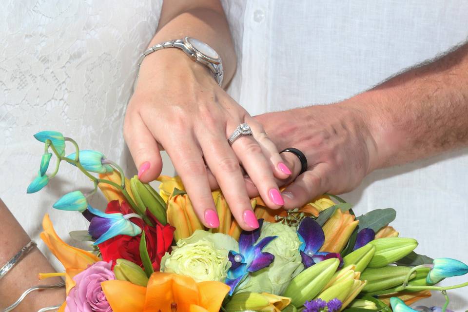 Tropical Bridal Bouquet