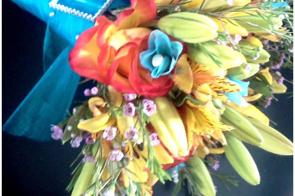 Tropical Bridal Bouquet