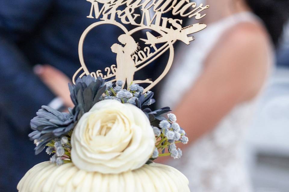 Personalized cake toppers!