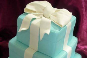 Baby blue cake