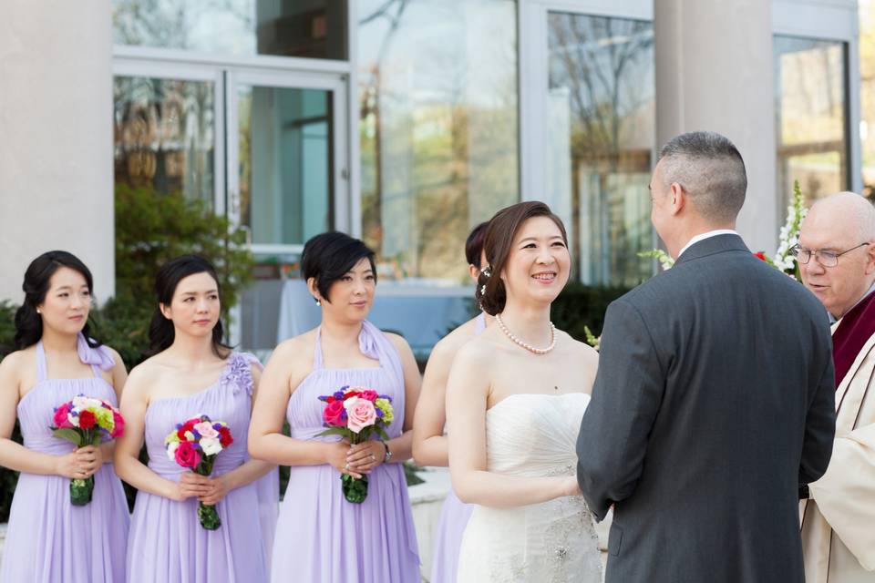 Outdoor ceremony