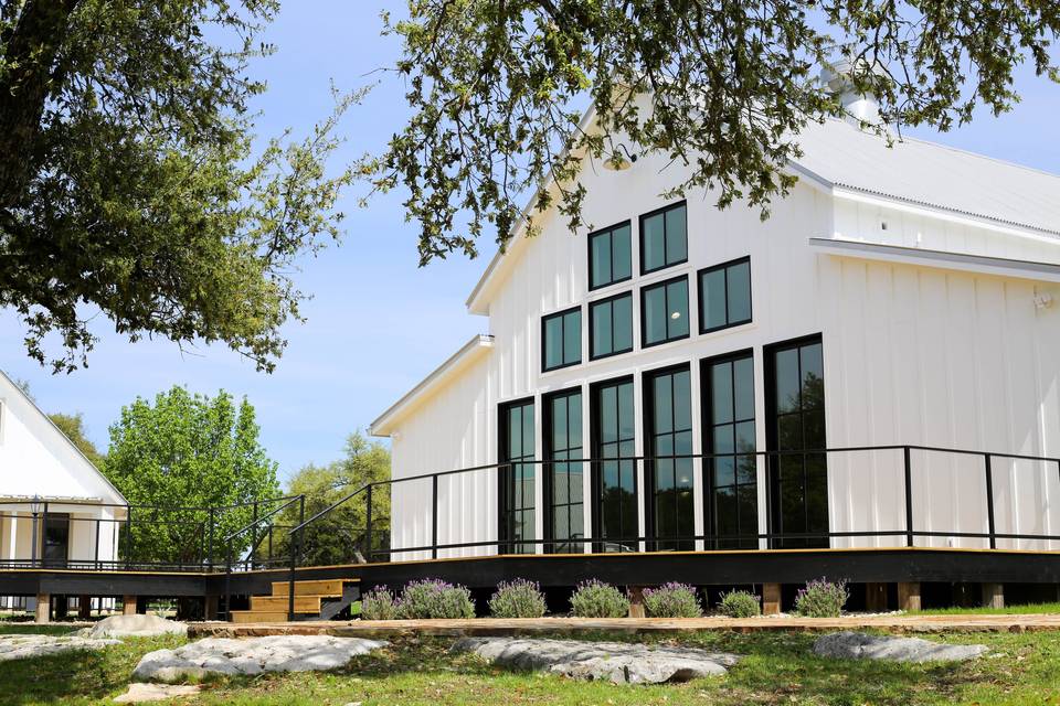 Back of Baker Hall