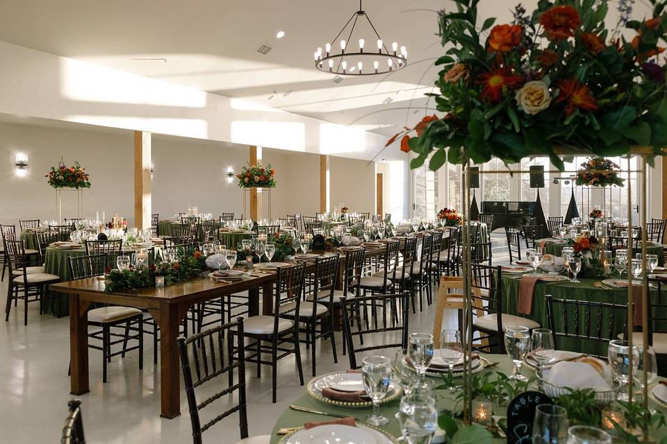Reception Under the Lights