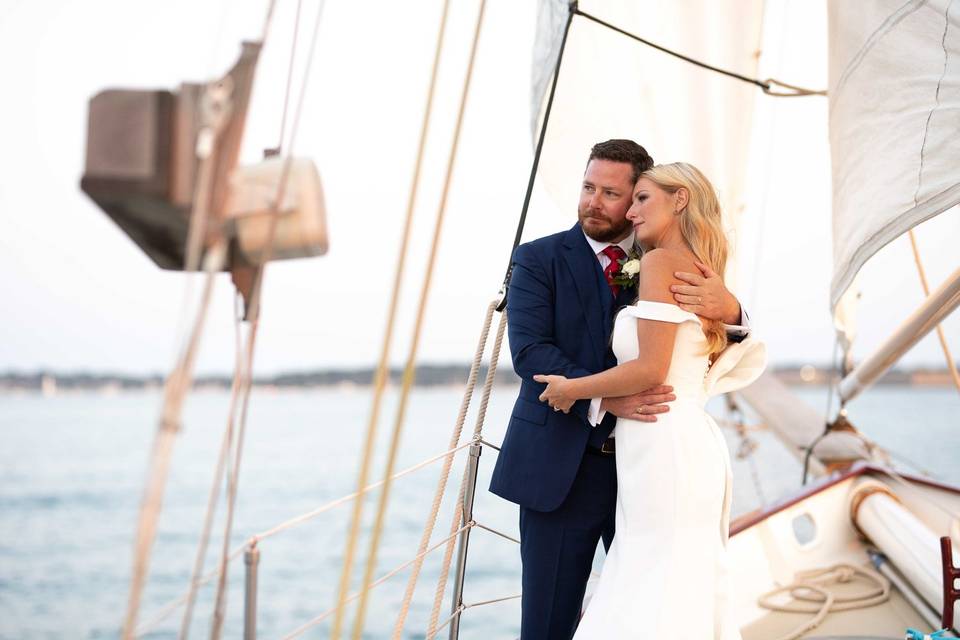 Newport Sailboat Wedding