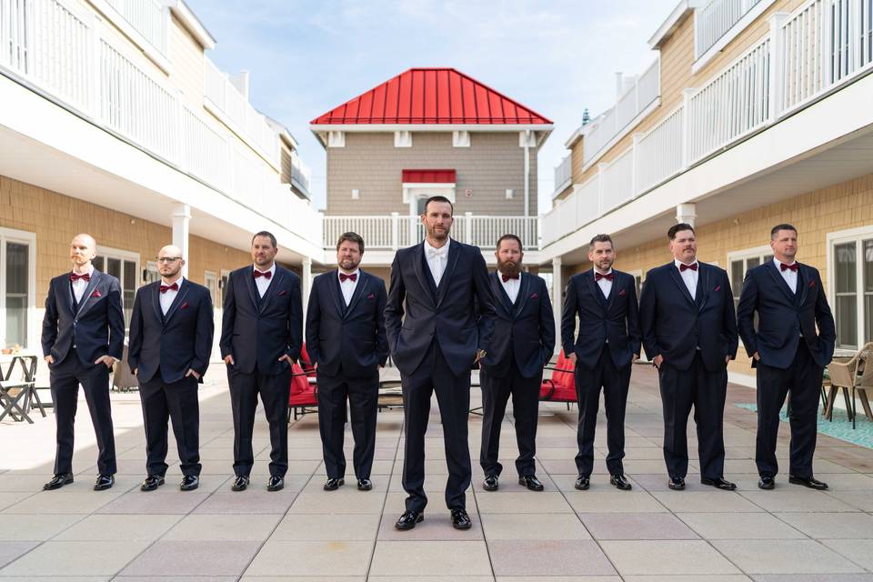 Groomsmen Boss Shot!